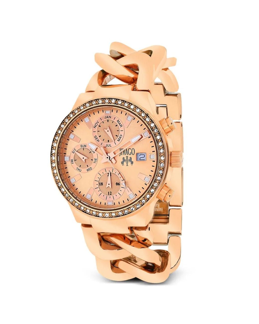 Jivago Metallic Levley 38Mm Watch