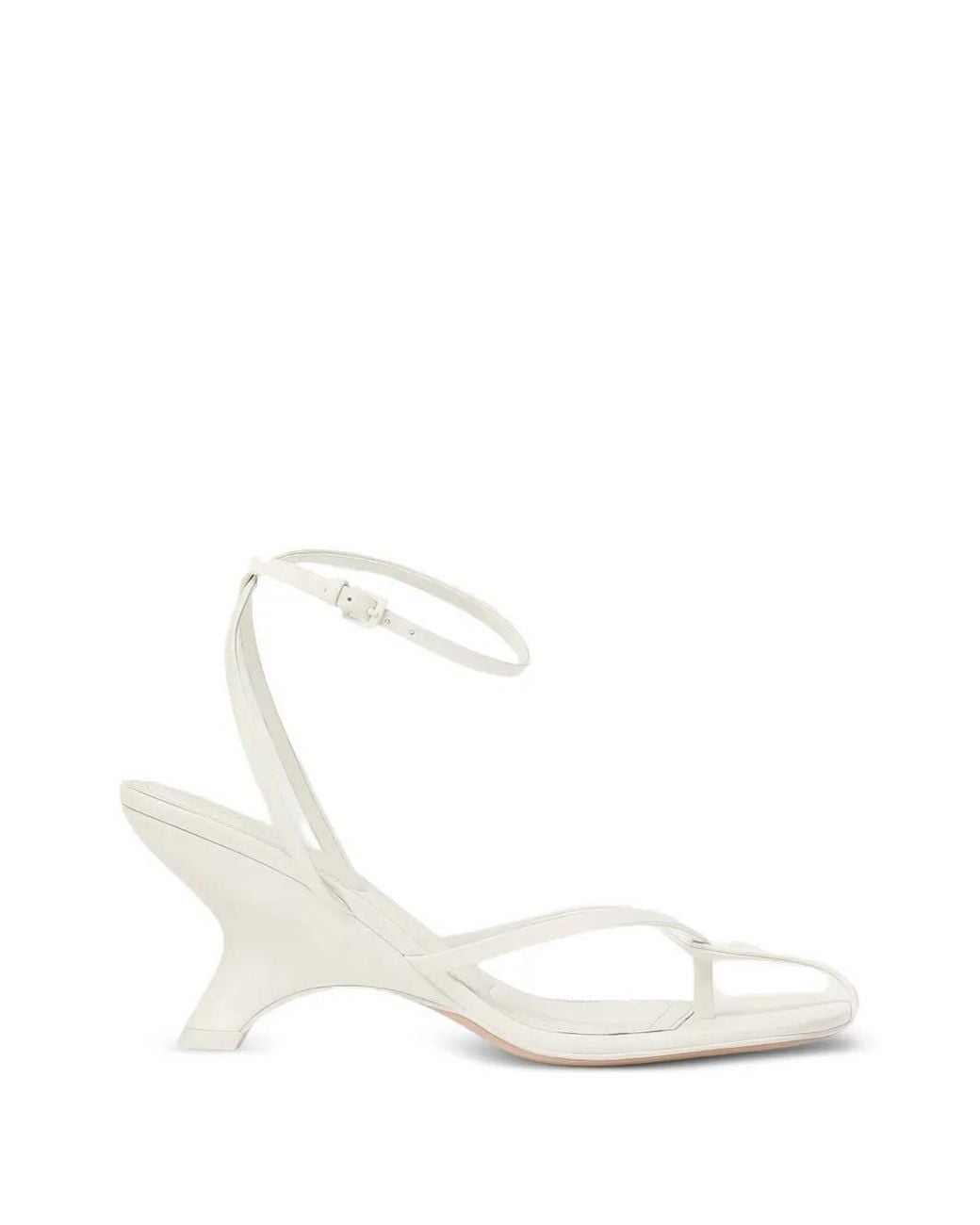 Jonathan Simkhai White Sandales Kelsey En Cuir