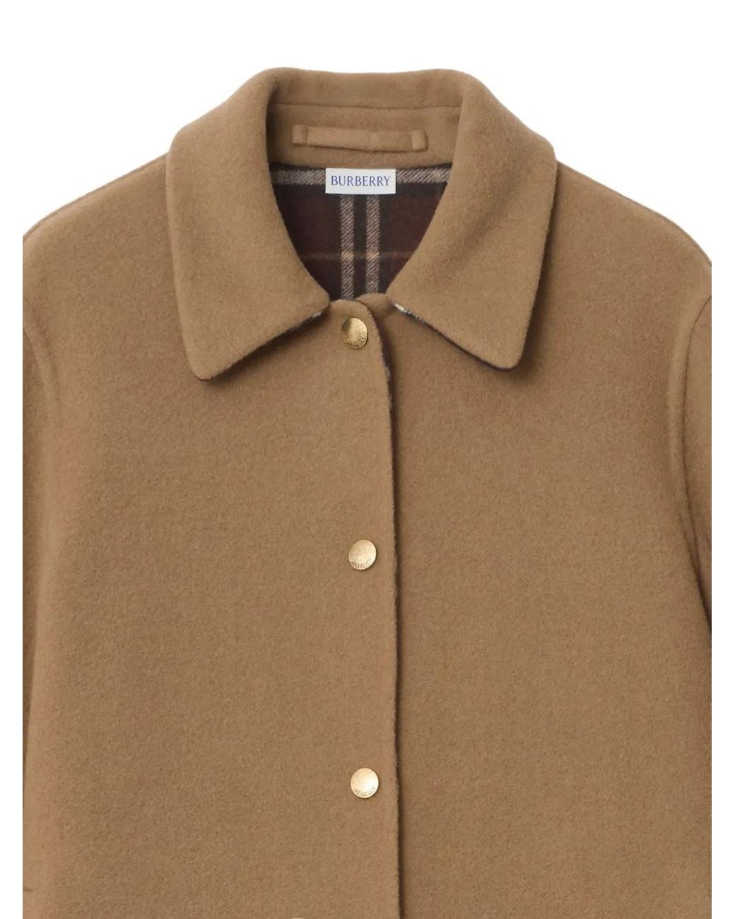 Burberry Brown Wool Jacket