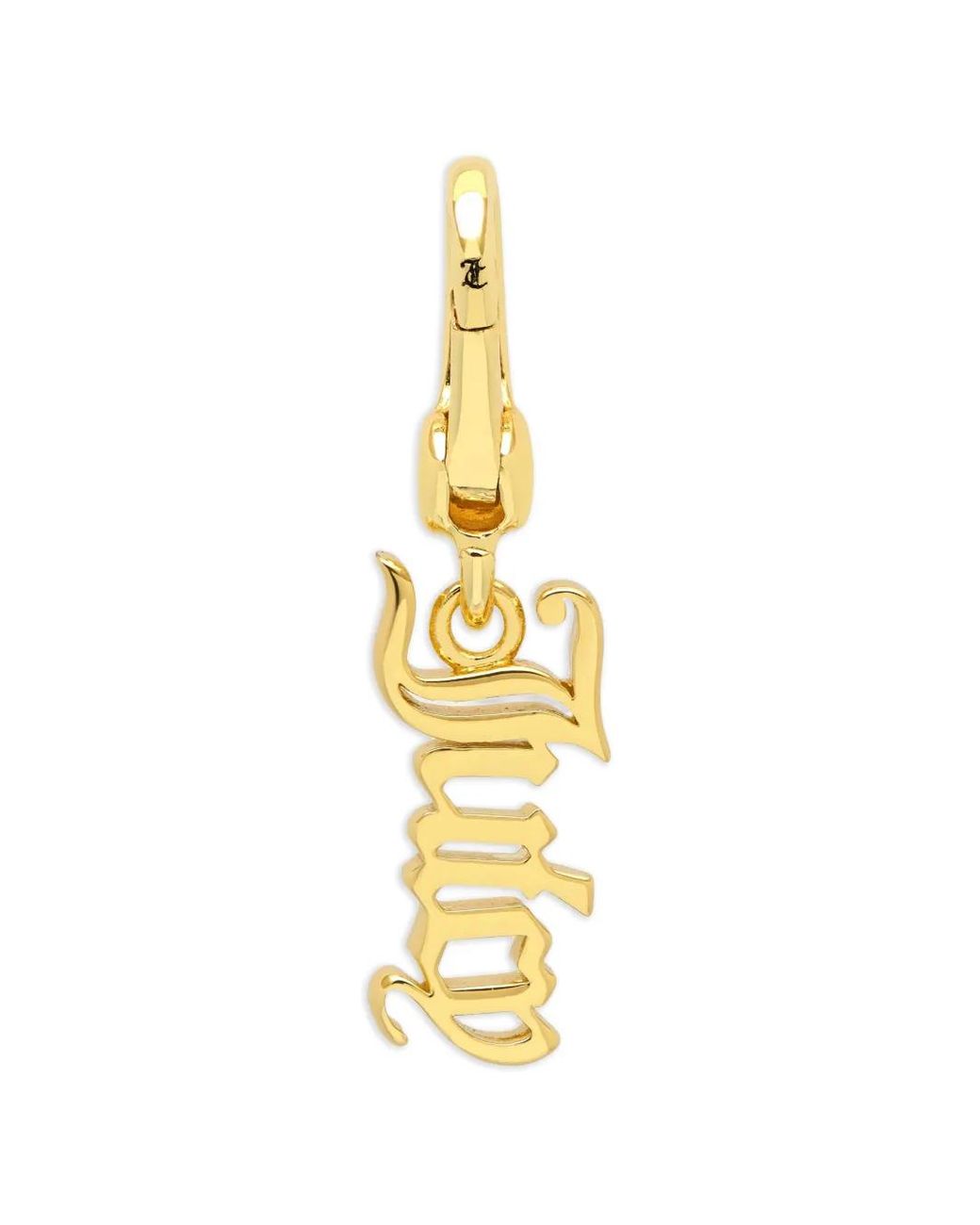 Juicy Couture Metallic Logo-Lettering Pendant