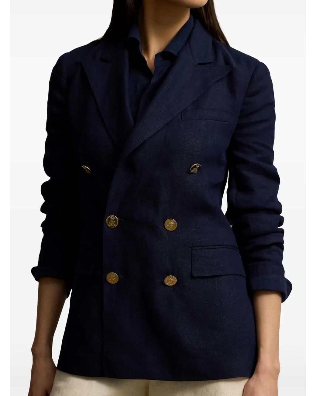 Ralph Lauren Blue Camden Blazer