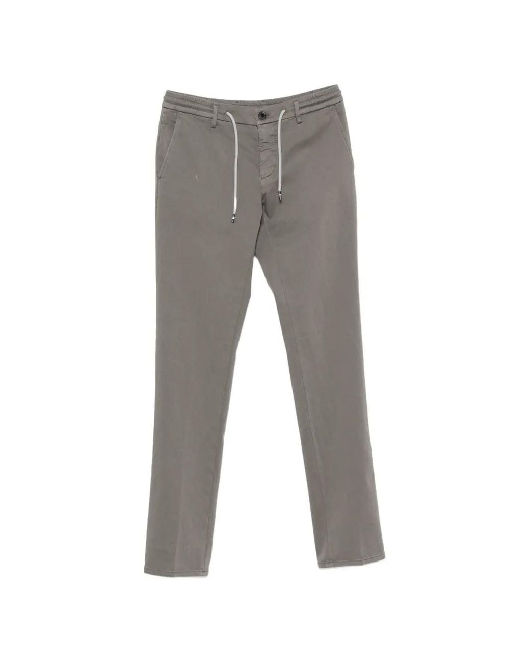 Mason's Gray Pantalon Milano À Lien De Resserrage for men