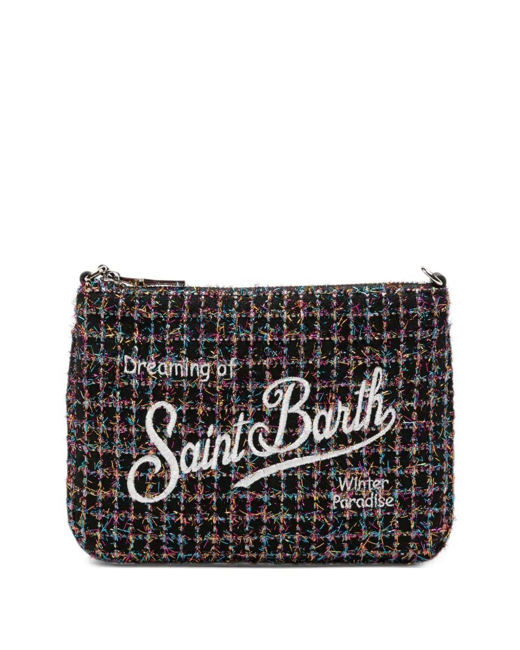 Clutch Mini Parisienne di Mc2 Saint Barth in Black