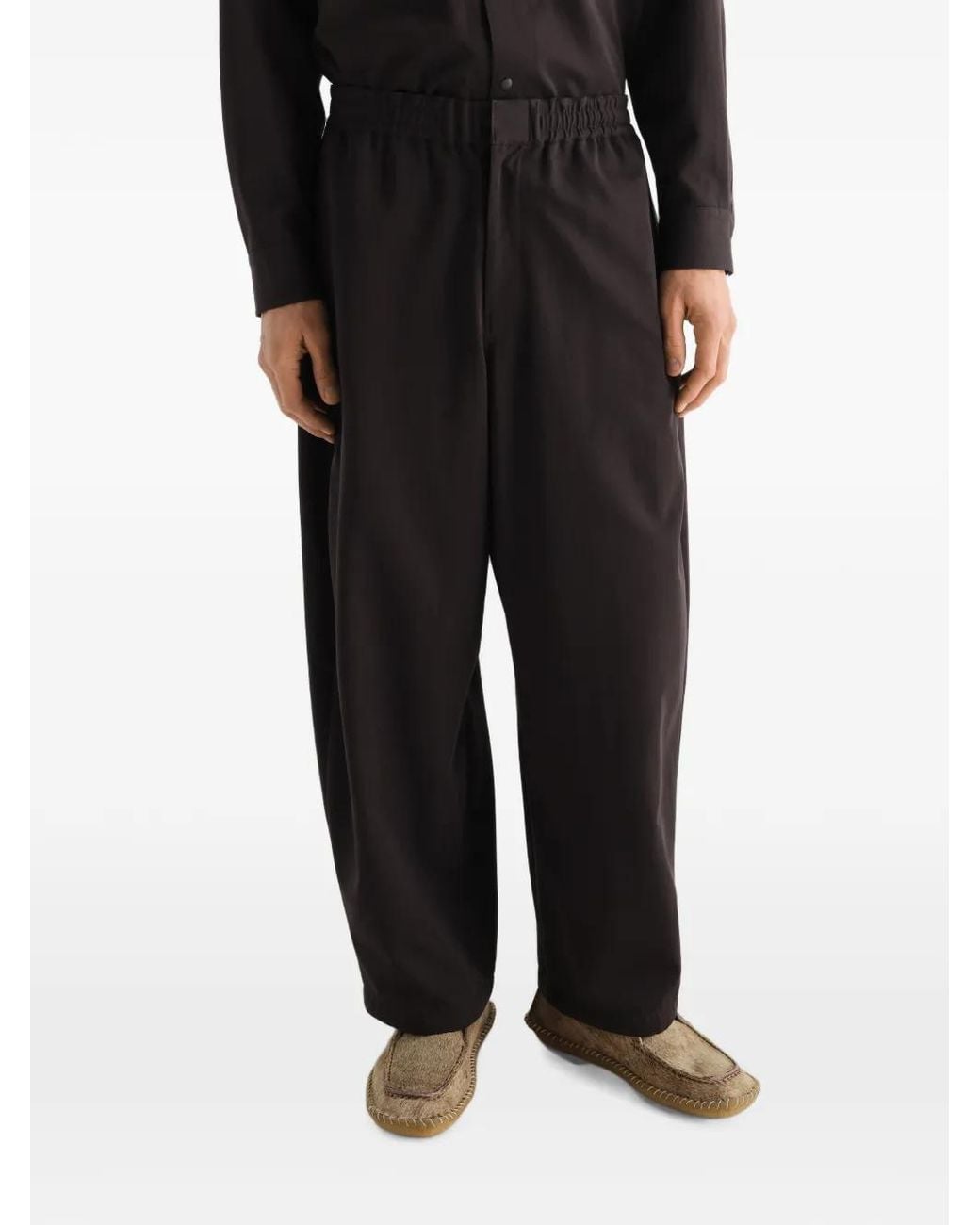 Lemaire Gray Jogger Pants for men
