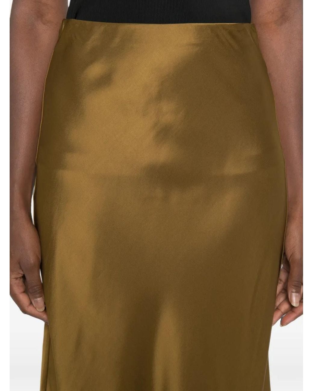 Ottod'Ame Natural Chiara Midi Skirt