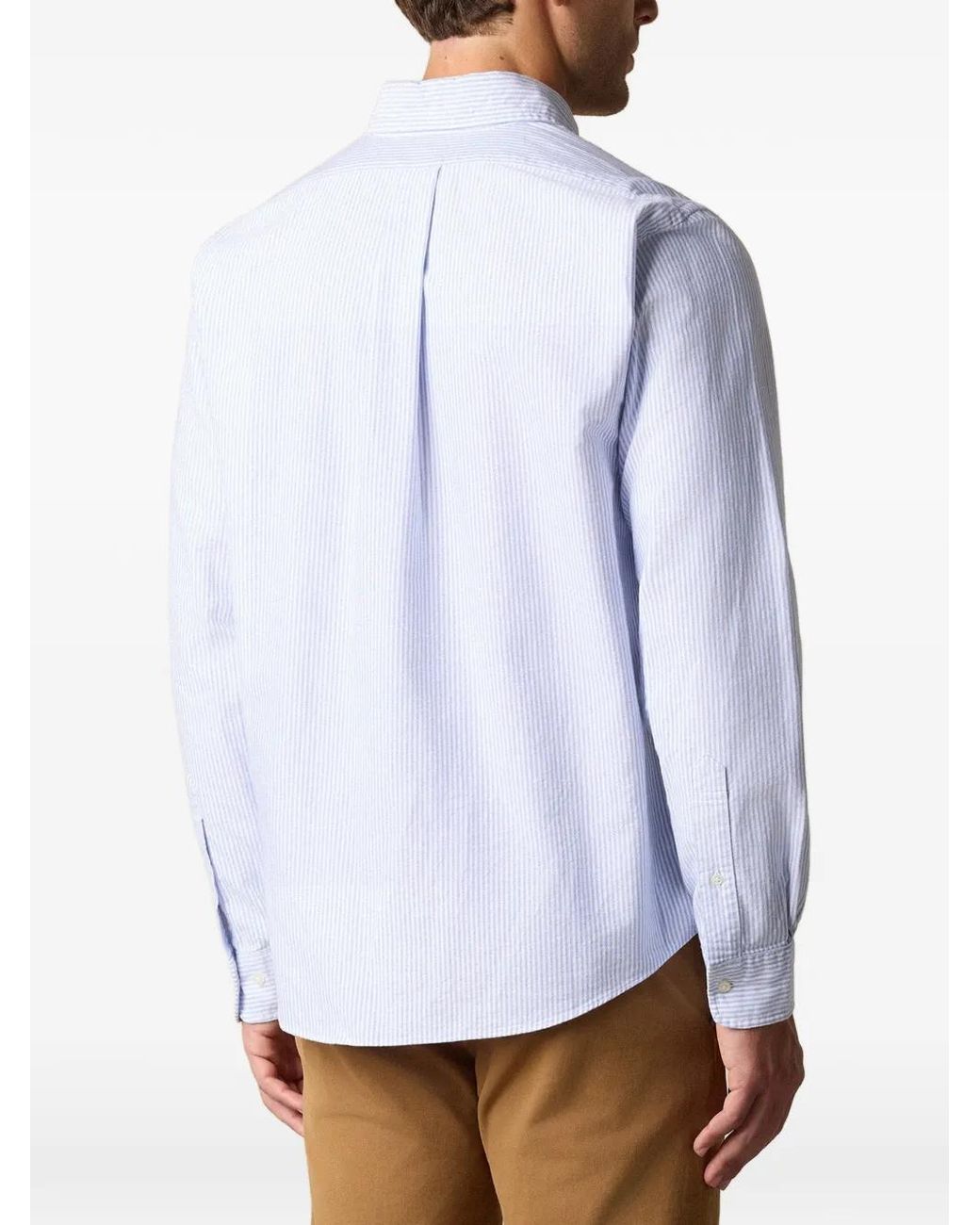 Brooks Brothers Blue Button-Down-Collar Shirt for men