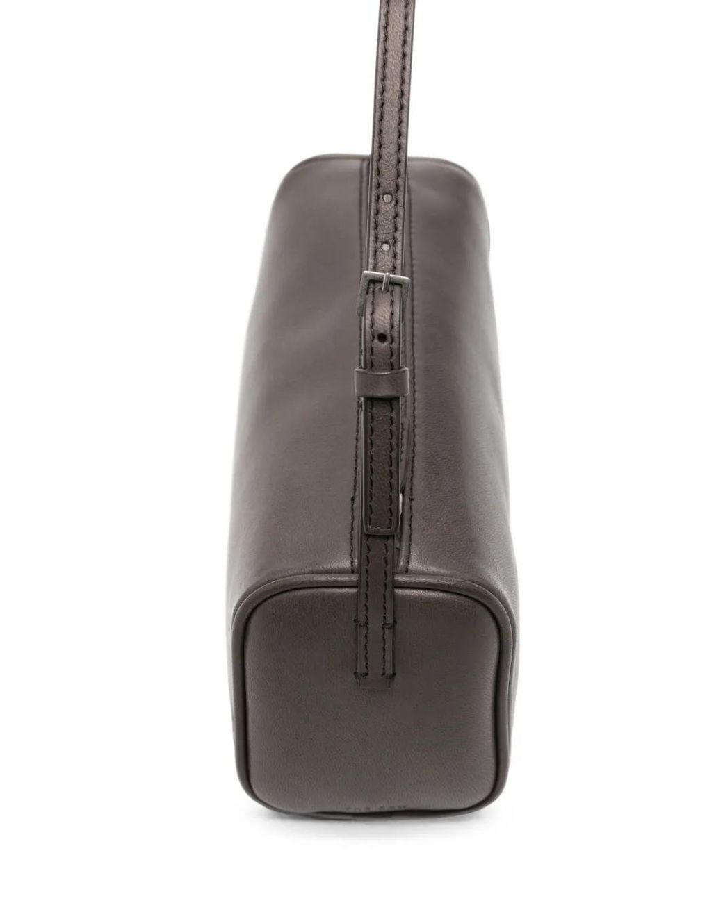The Row Black 90's Leather Mini Bag