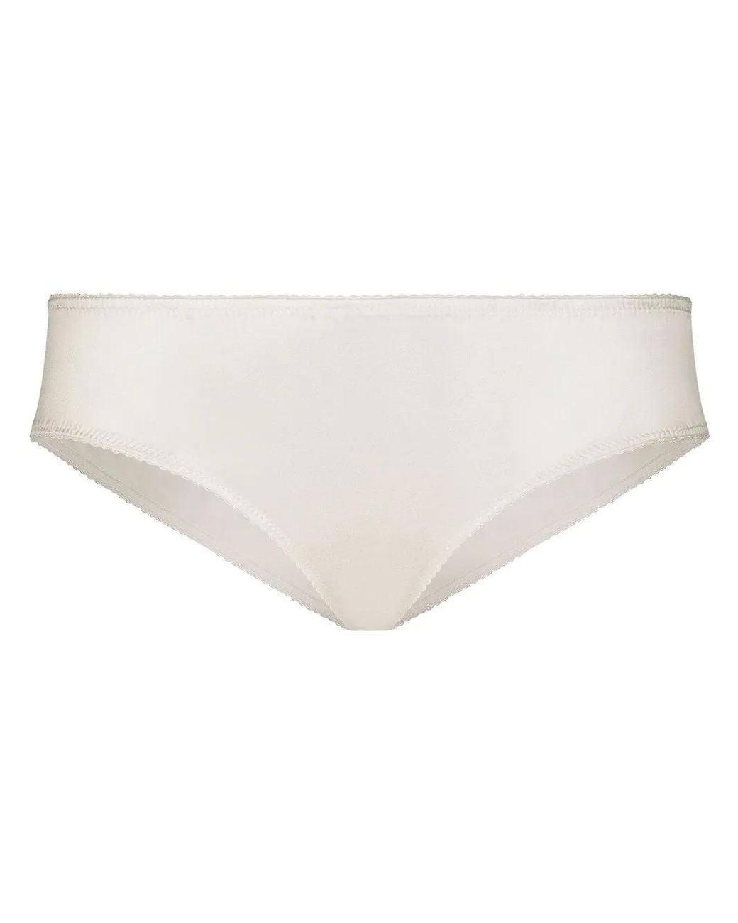 Dolce & Gabbana White Mid-Rise Briefs