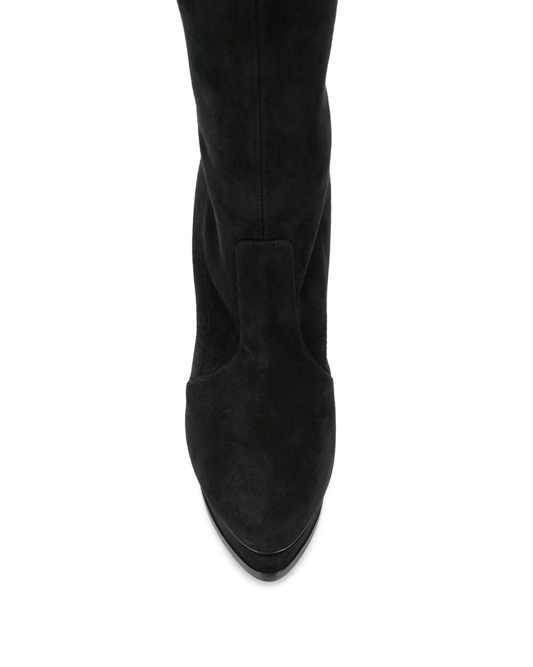 Casadei Black Over The Knee Stiletto Boots