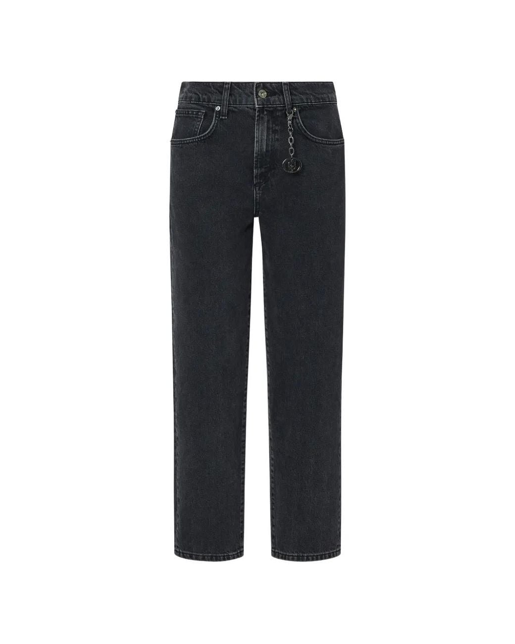 Liu Jo Blue Boyfriend Jeans With Rips