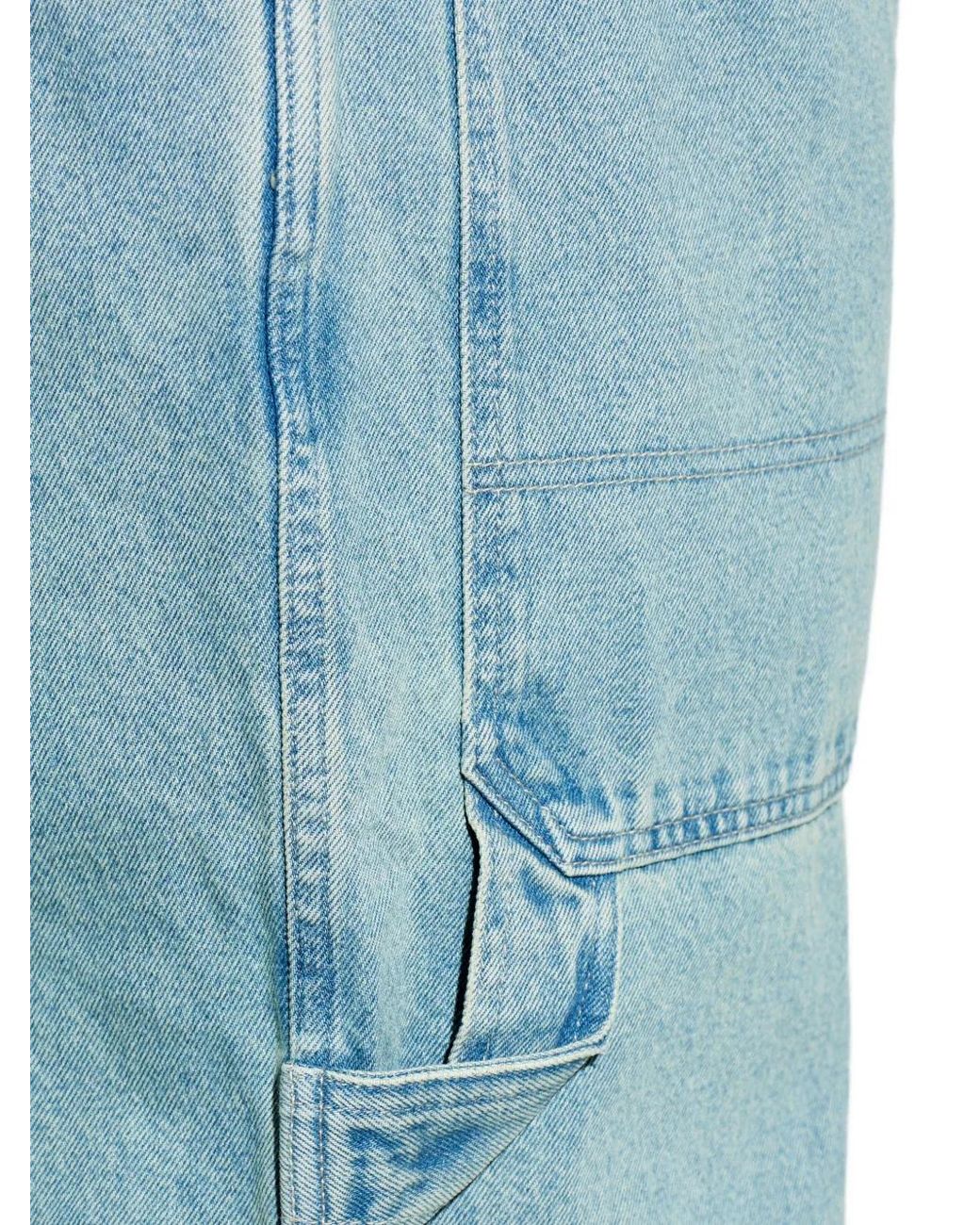 Vetements Blue Front-Pocket Jeans for men