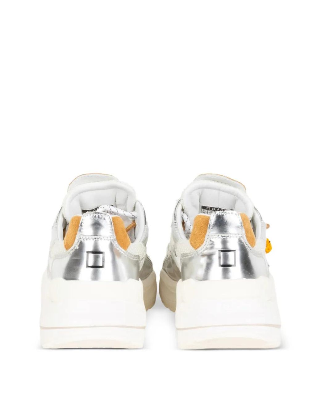 Date Metallic Fuga Mirror Sneakers