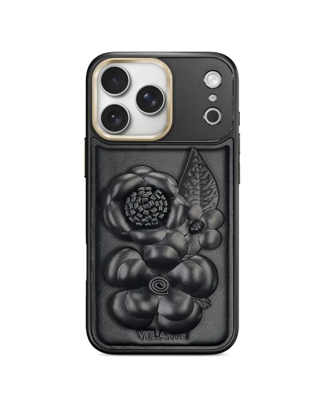 Velante Black Coque D'Iphone 17 Pro Max En Cuir