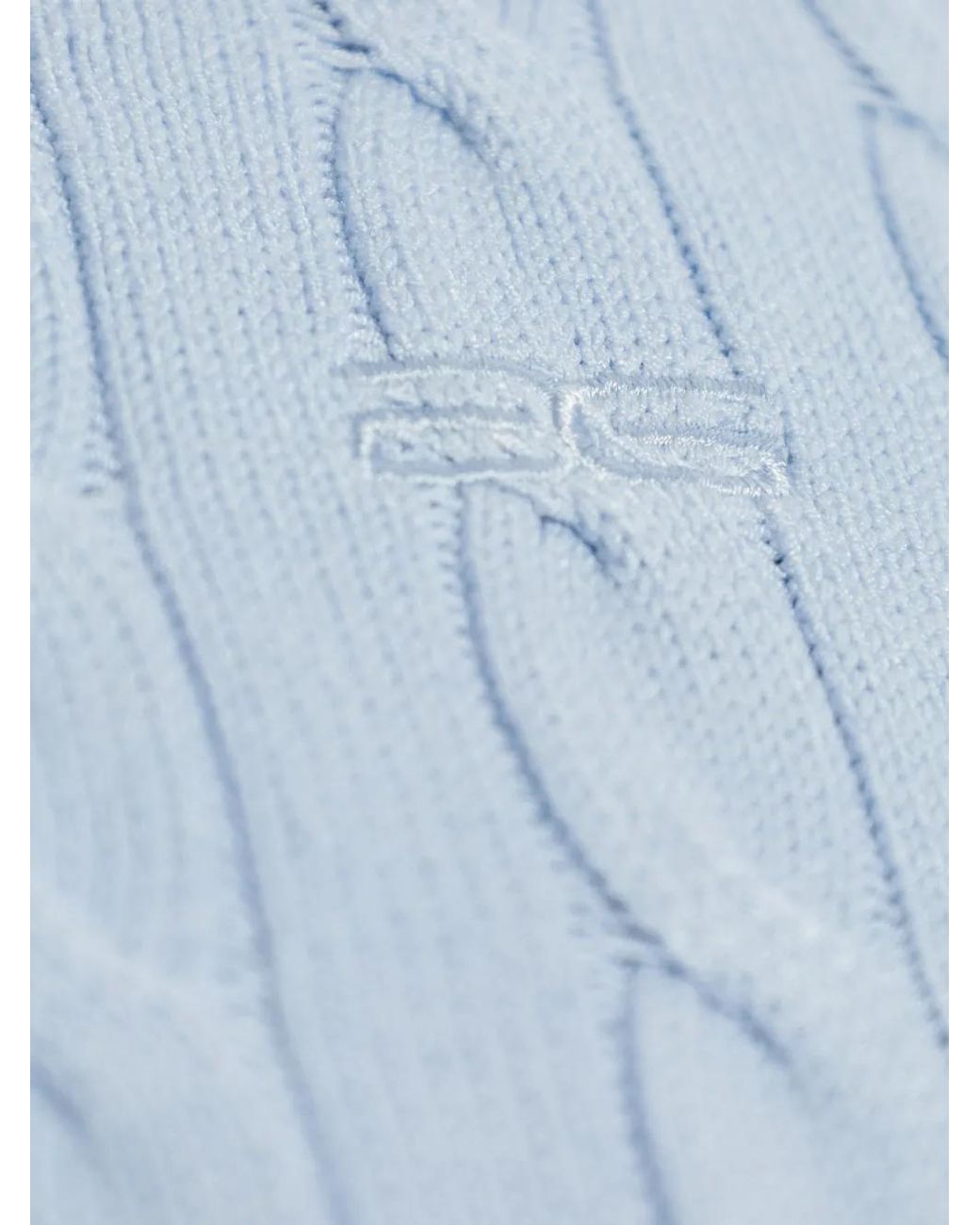 Polo De Punto De Ochos Gestuz de color Blue