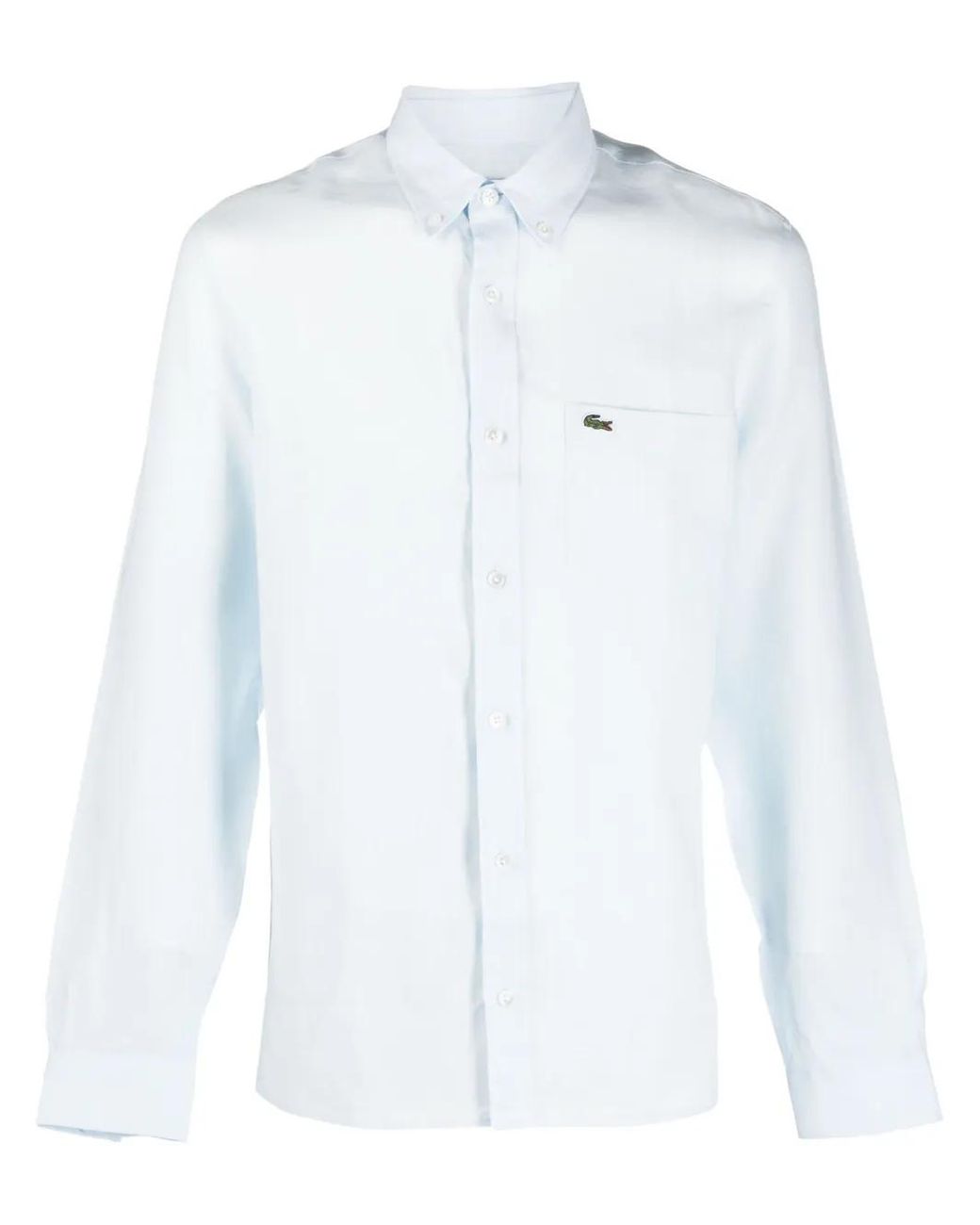 Lacoste Hemd Mit Logo in White für Herren