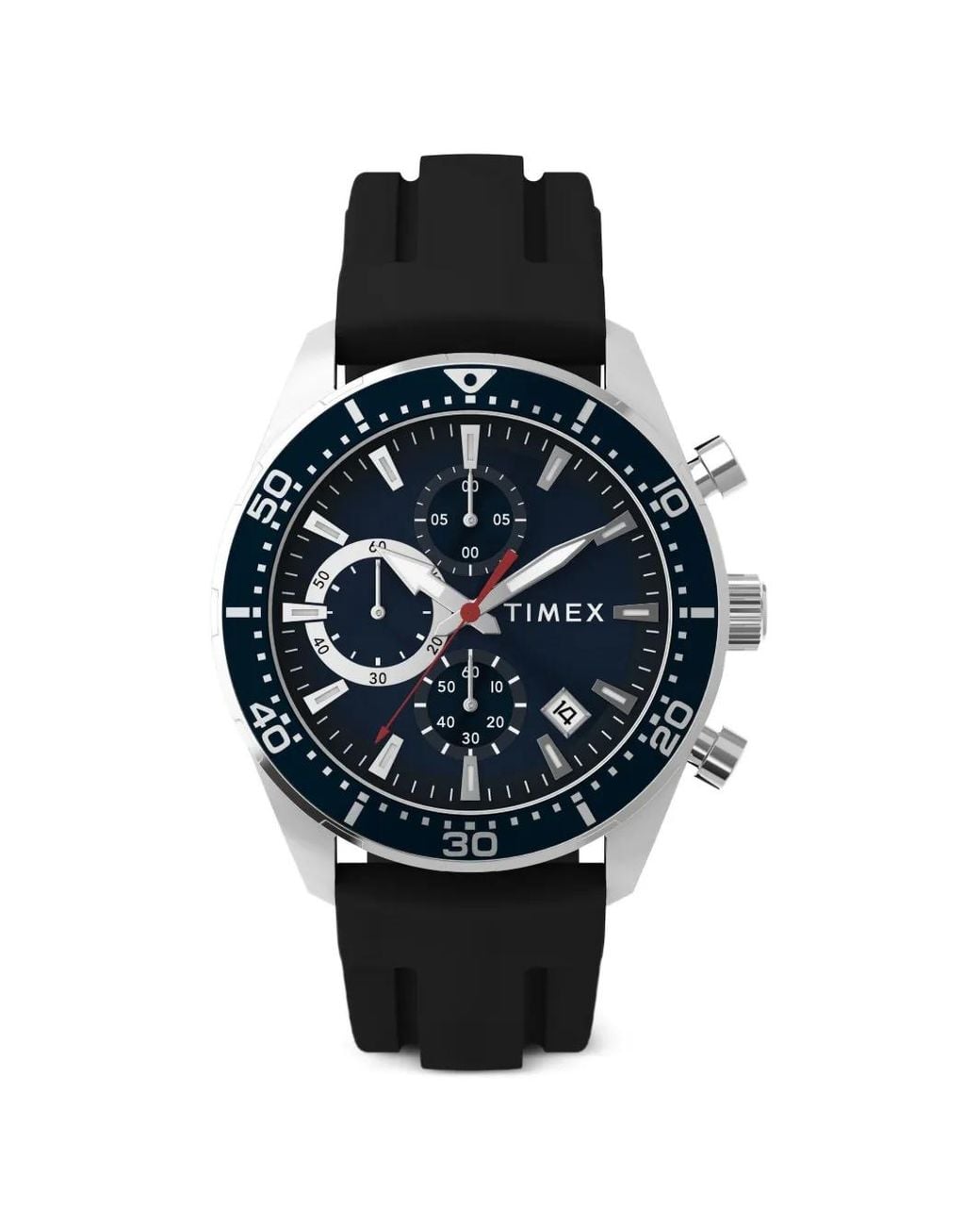Timex Blue Ridgefield Chronograph 42Mm Watch for men