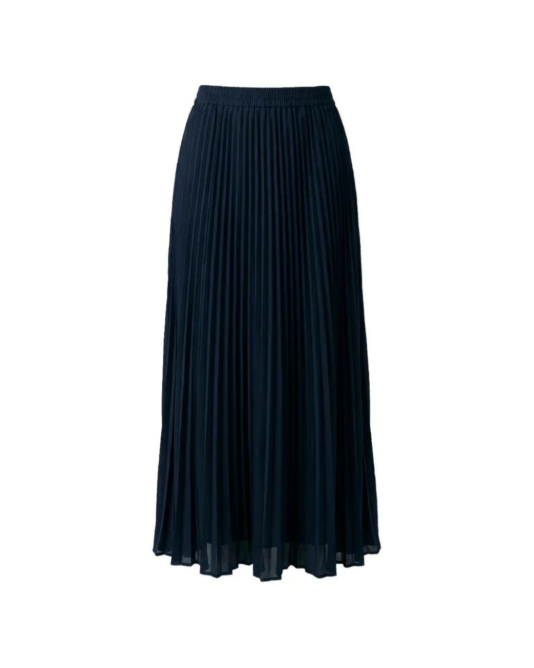 MICHAEL Michael Kors Blue Pleated Skirt