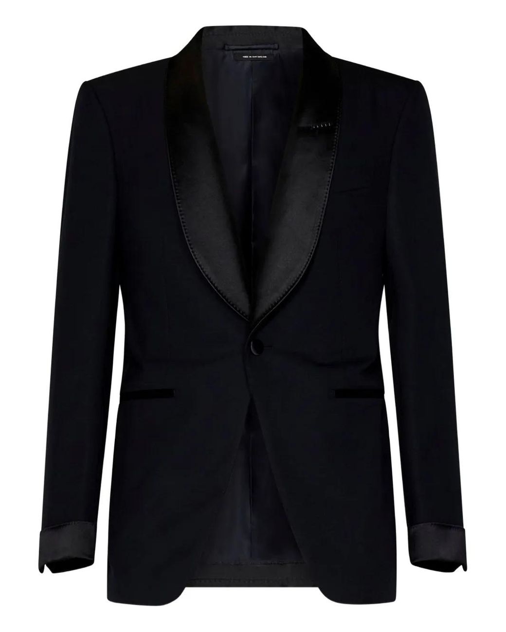 Tom Ford Black Wool Suit for men