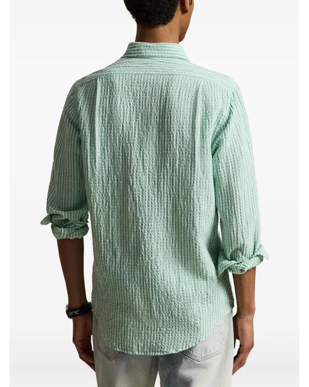 Polo Ralph Lauren Green Sport Shirt for men