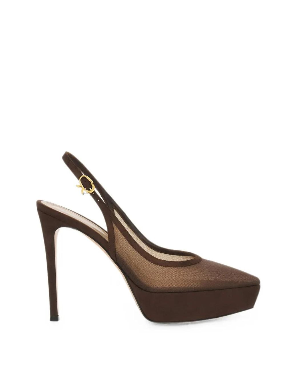 Gianvito Rossi White Nikki Platform Pumps