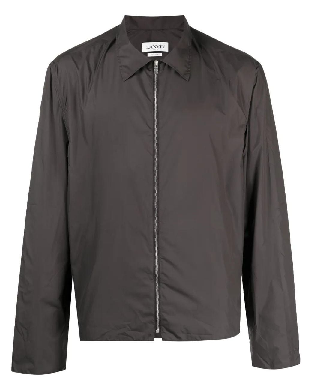 Lanvin Lichtgewicht Shirtjack in het Gray voor heren
