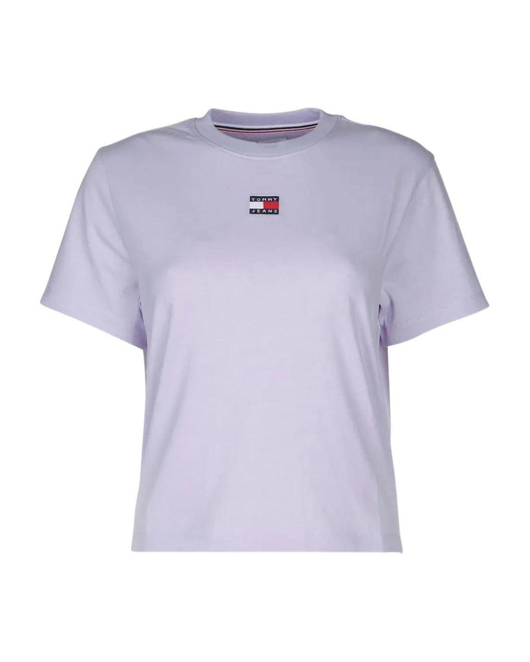 Tommy Hilfiger Purple Logo-Patch Knitwear