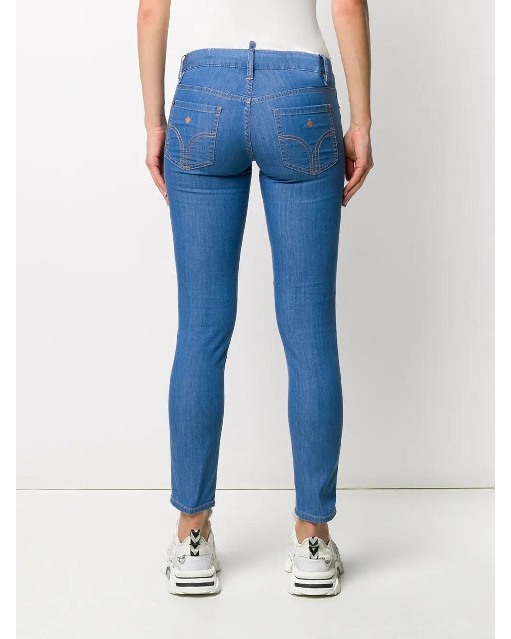 DSquared² Skinny Jeans in het Blue