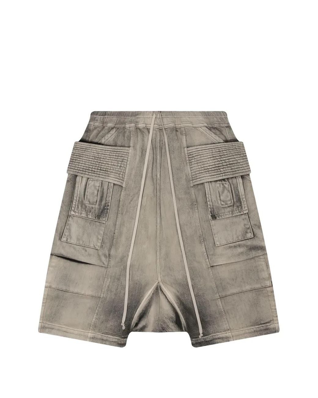Rick Owens Gray Creatch Cargo Pods for men