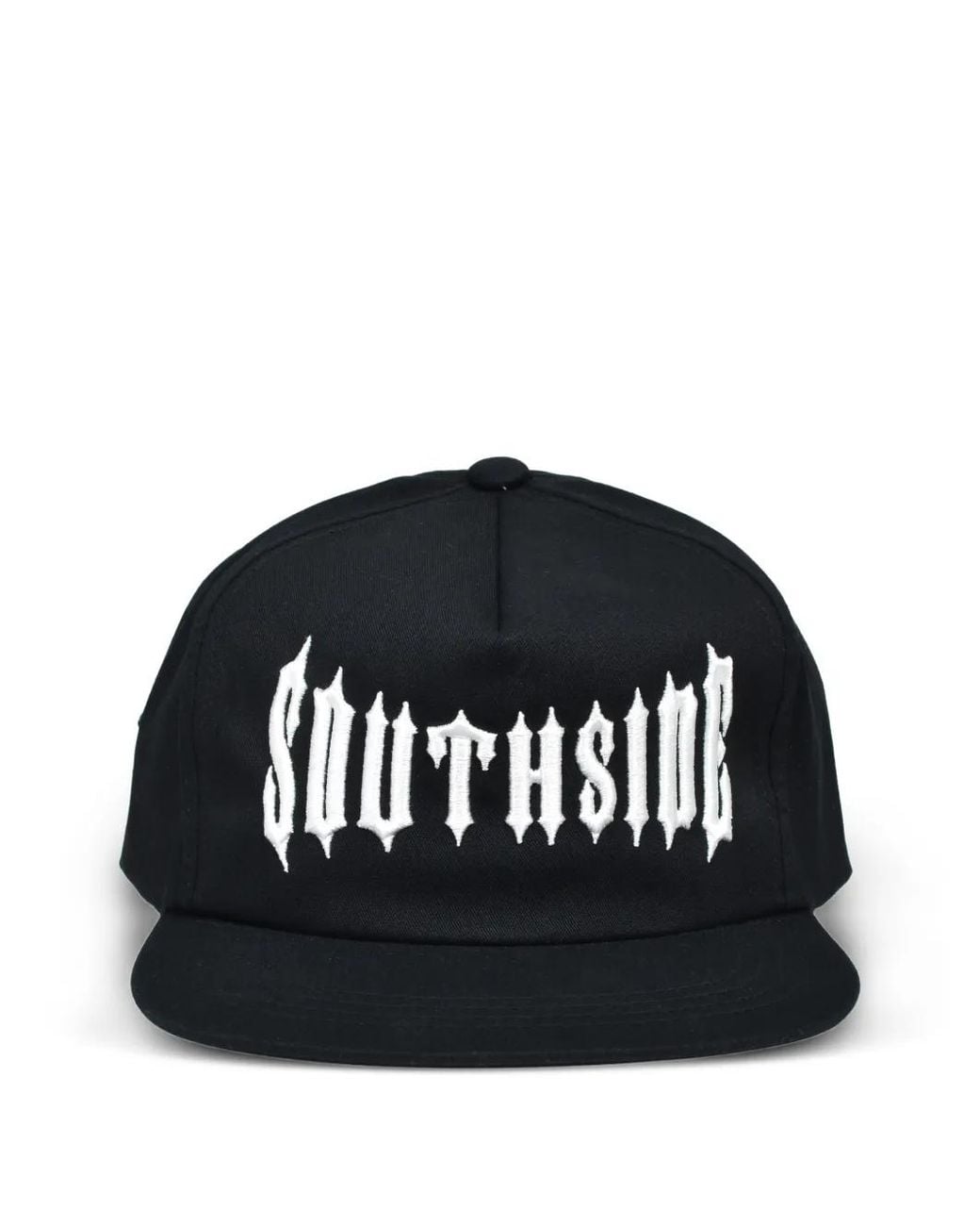 BREATH Black Embroidered Logo-Patch Cap for men