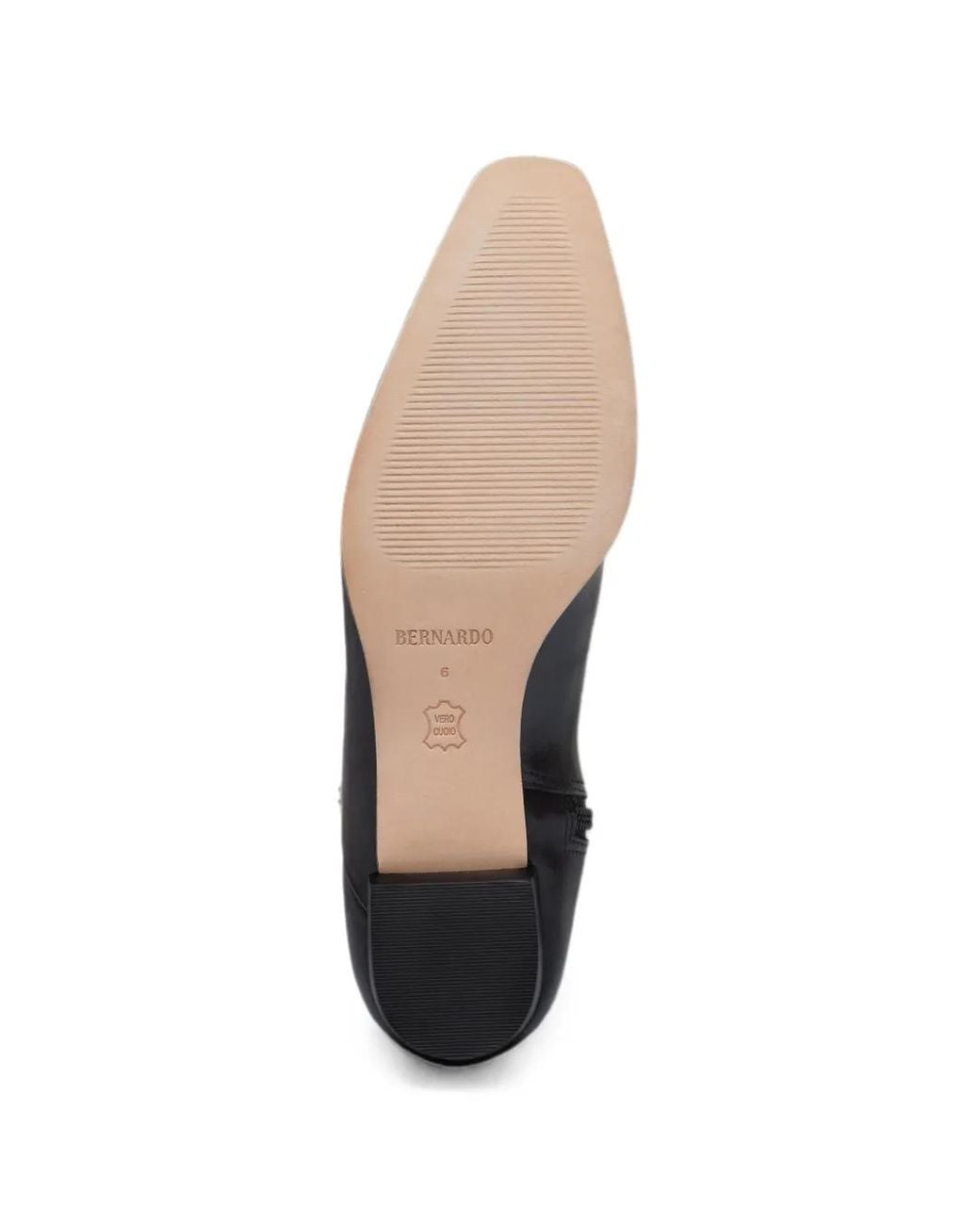 Bernardo Black Ramona Square-Toe Boots