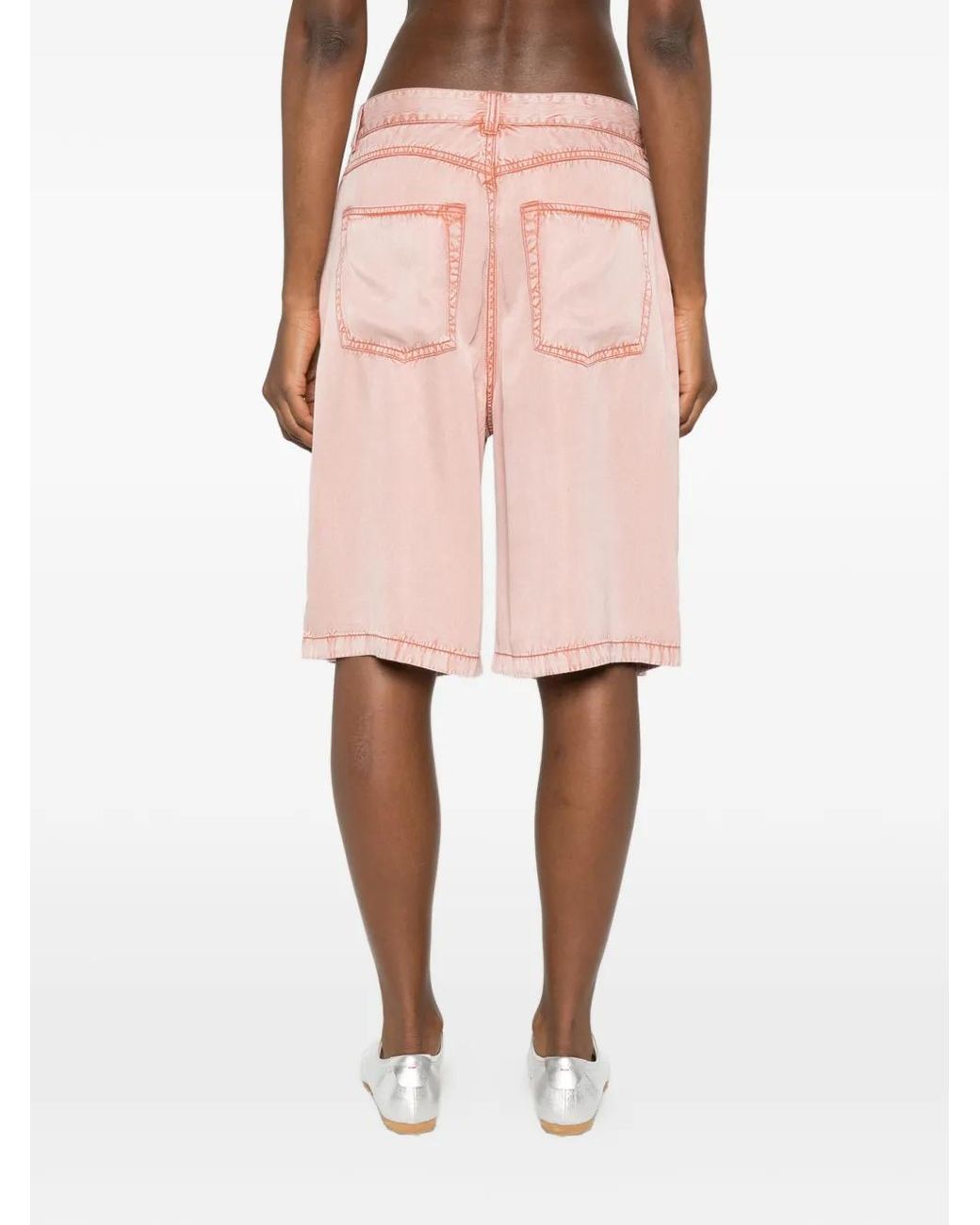 DIESEL Pink Bermuda Shorts