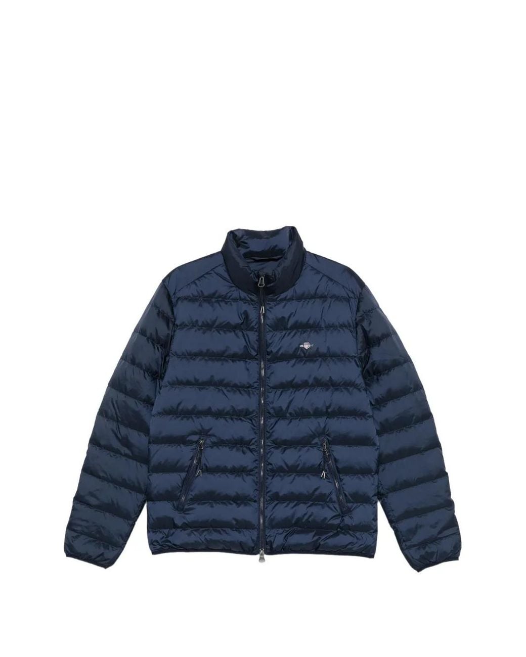 Gant Blue Quilted Puffer Jacket for men