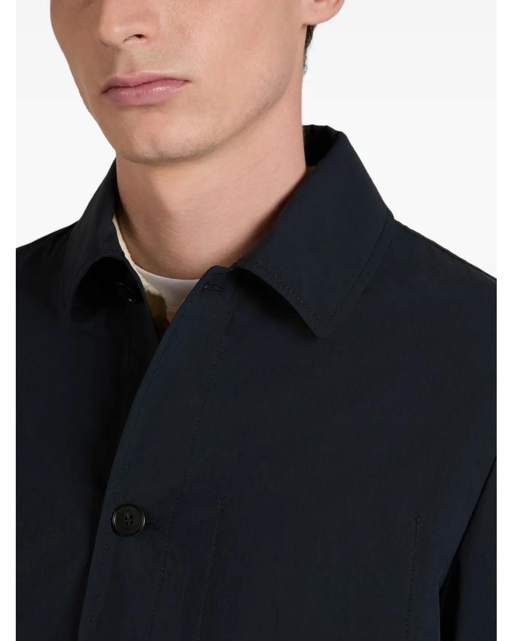 Slowear Blue Single-Breasted Jacket for men