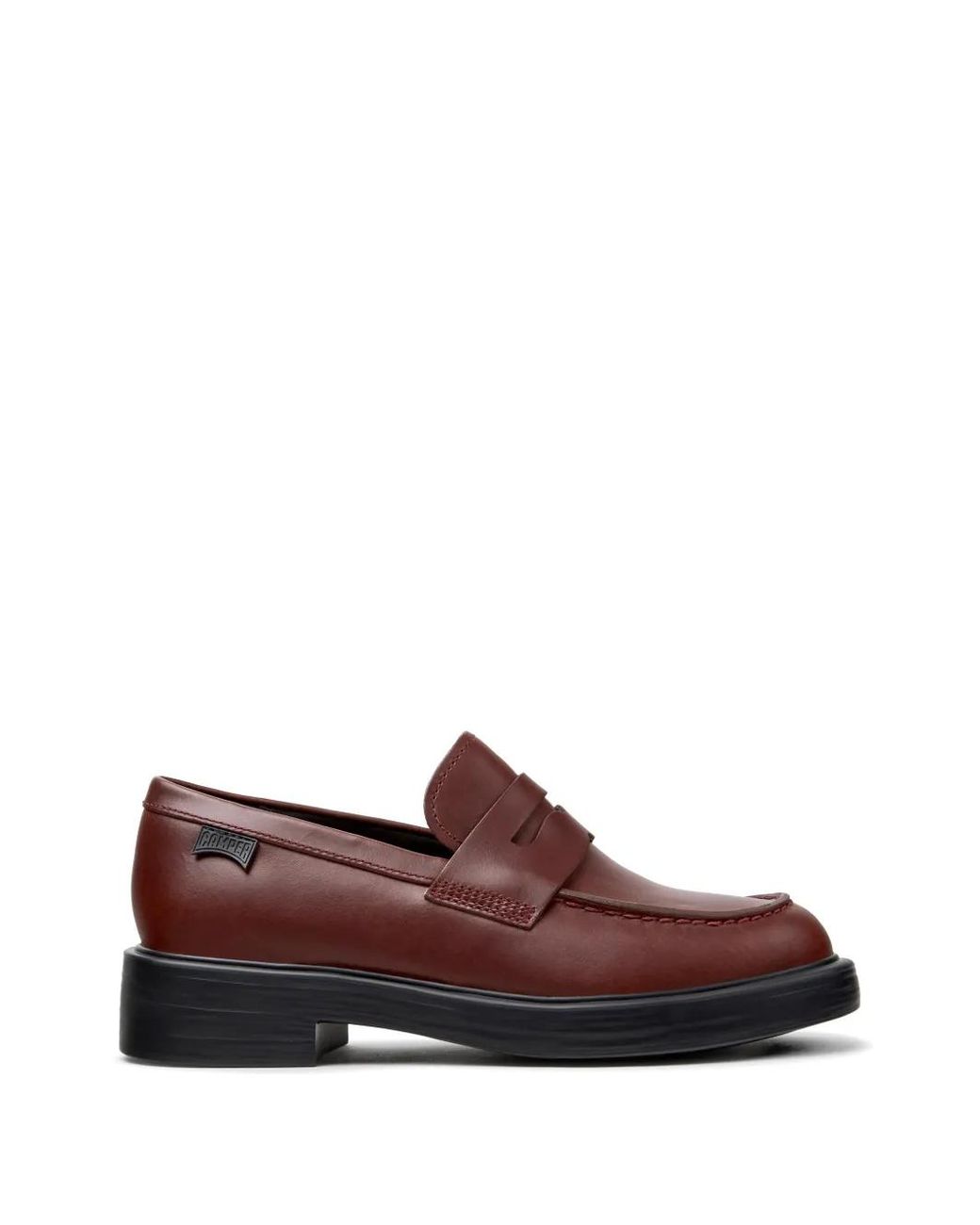Camper Brown Dean Leather Loafers