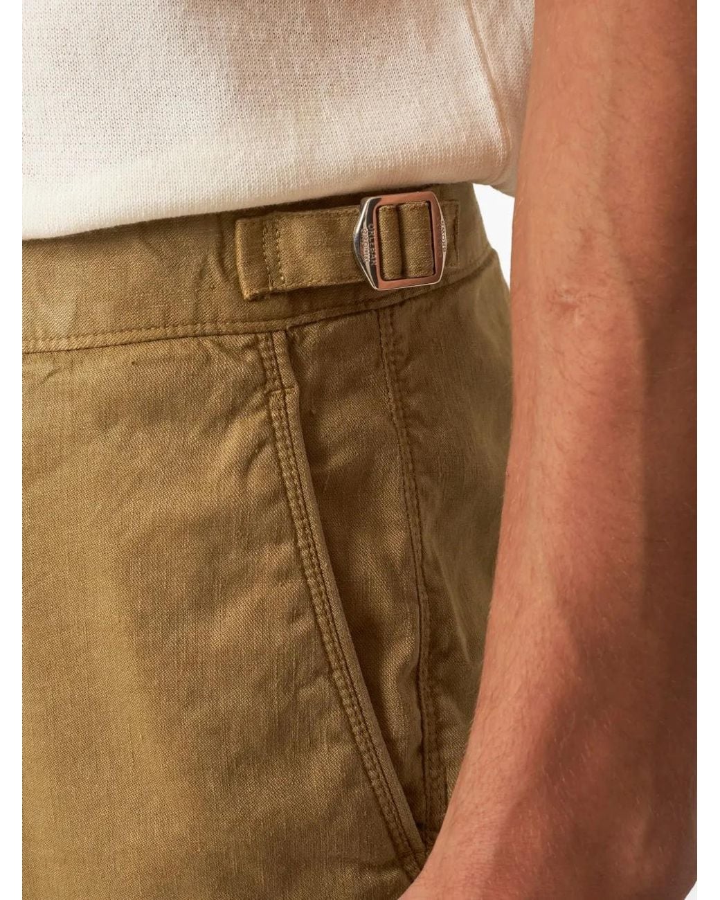 Orlebar Brown Natural Dane Shorts for men