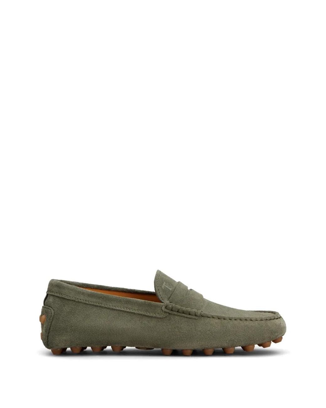 Tod's Green Gommino Bubble Boafers for men