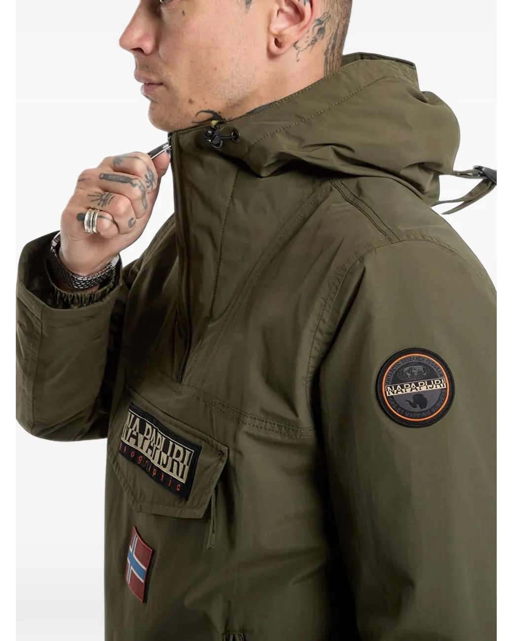Napapijri Green Rainforest Pocket Jacket for men
