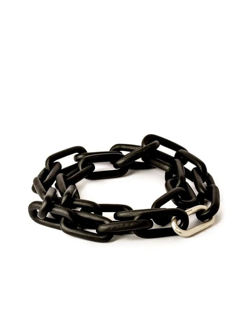 Parts Of 4 Black Organic Chain Necklace