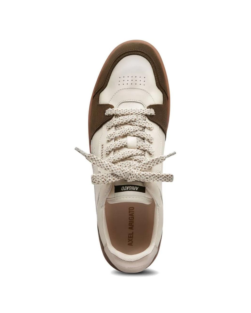 Axel Arigato White Dice Lo Dark Low Sneakers for men