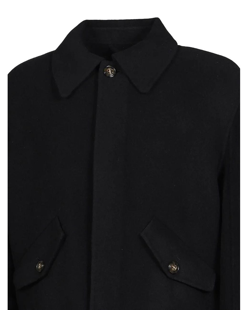 Séfr Black Brushed Wool Jacket for men