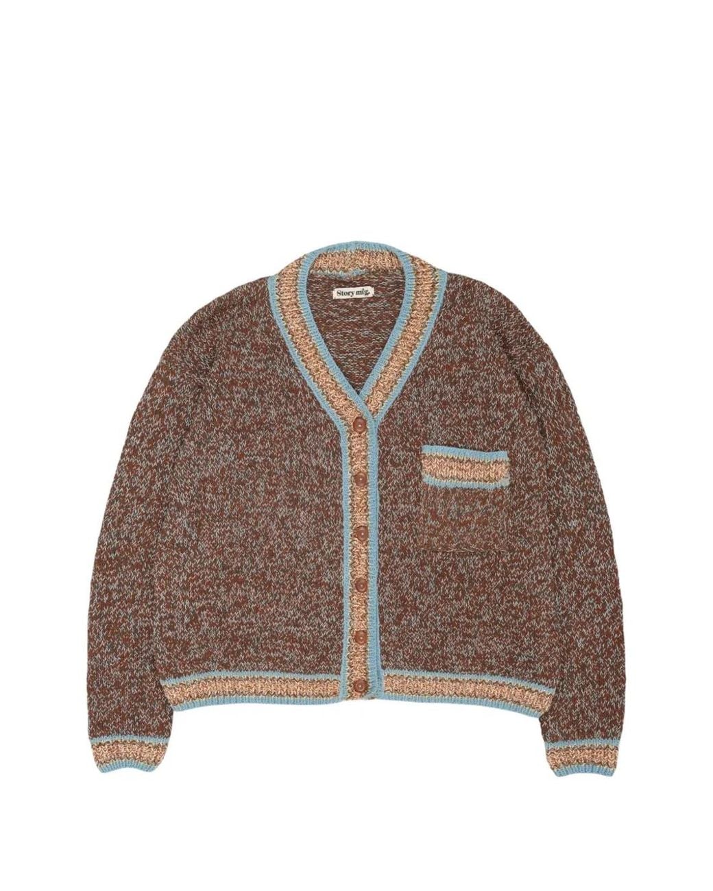 STORY mfg. Brown Bulb Cardigan