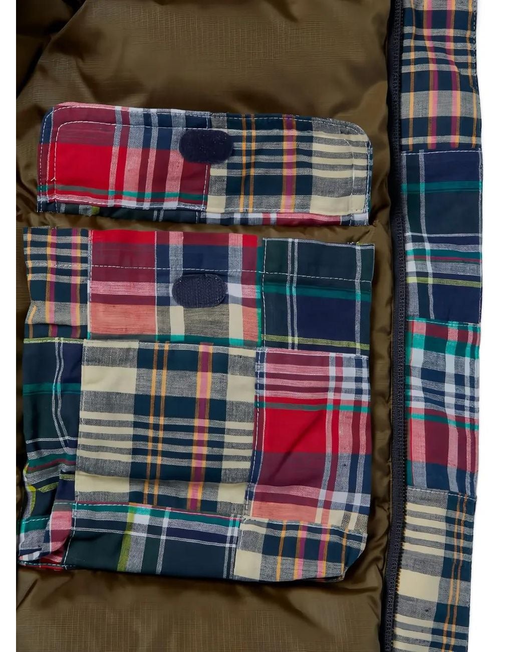 Thisisneverthat Blue Patchwork-Design Jacket for men