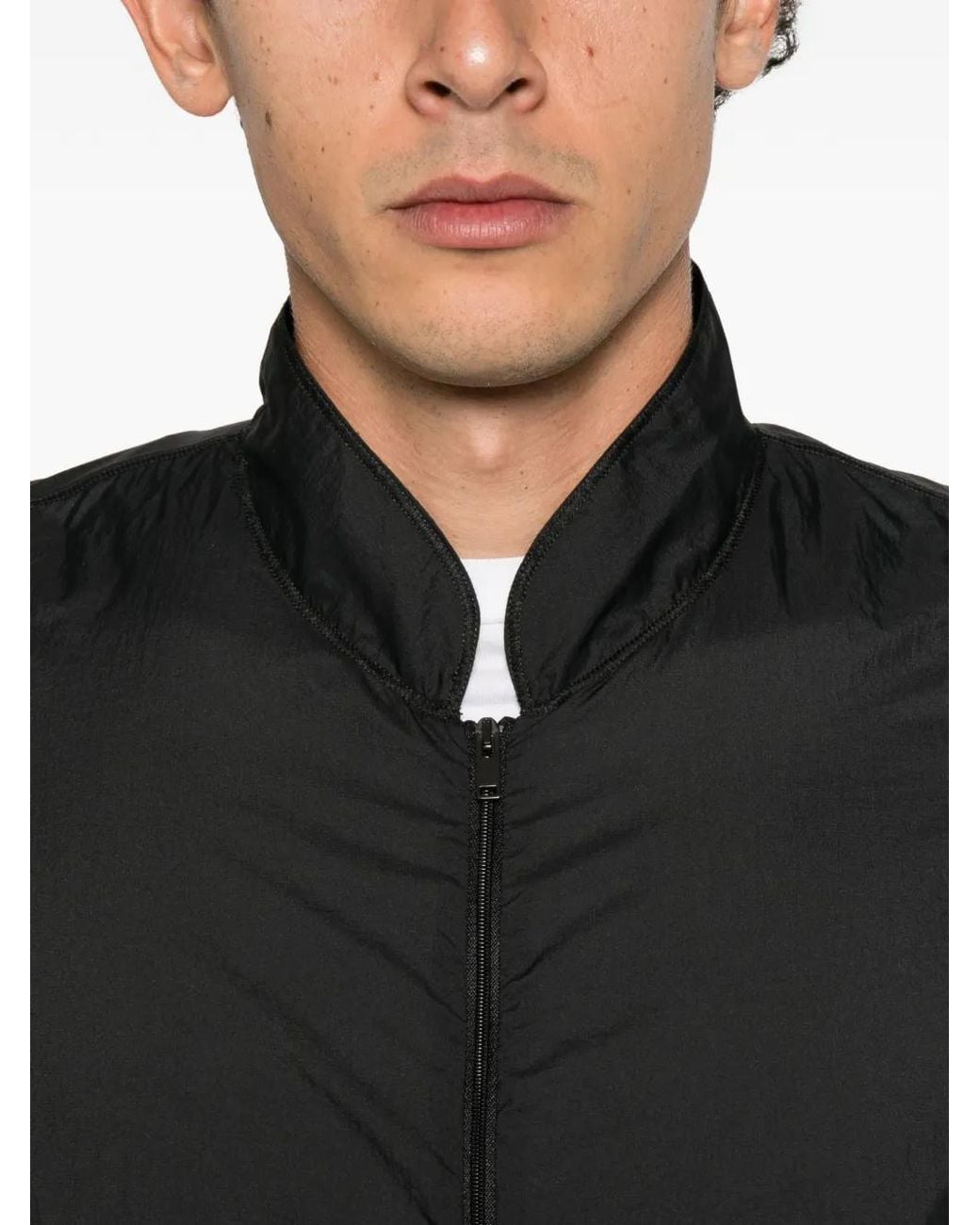The Row Black Omarin Zip-Fastening Jacket for men