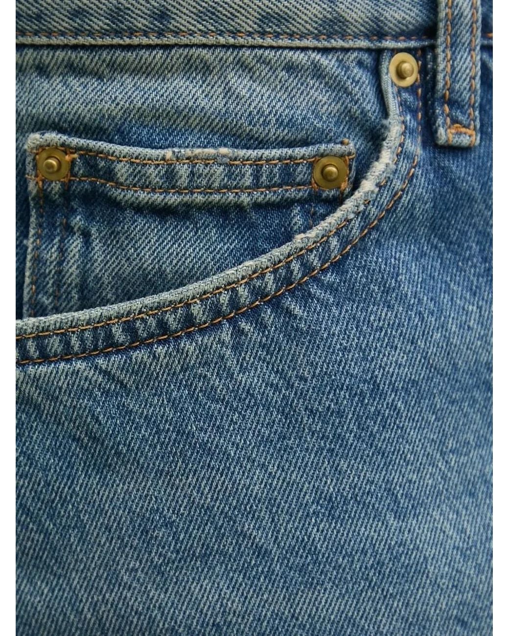 Won Hundred Blue Distressed Jeans for men