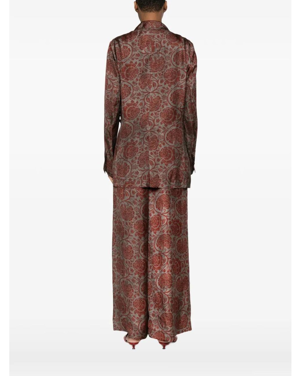 Uma Wang Brown Printed Jacket
