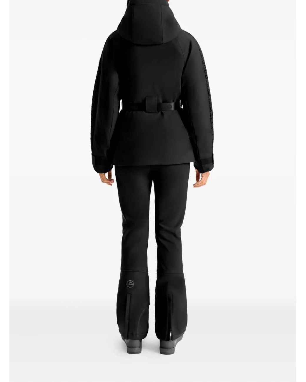 Fusalp Black Logo-patch Ski Jacket