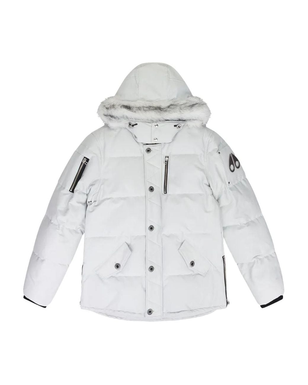 Plumífero Original 3Q Moose Knuckles de hombre de color White