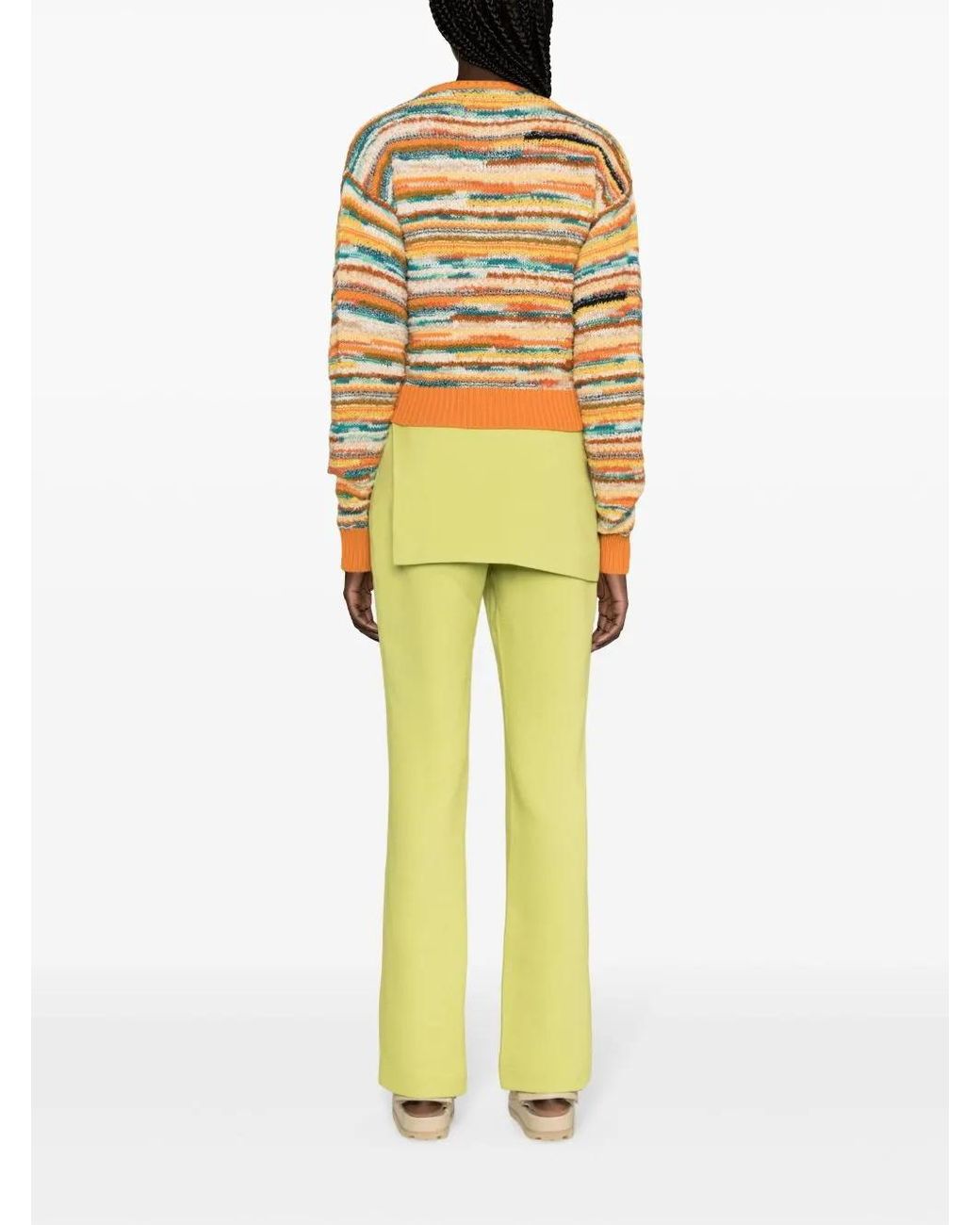 Alanui Orange Sweaters