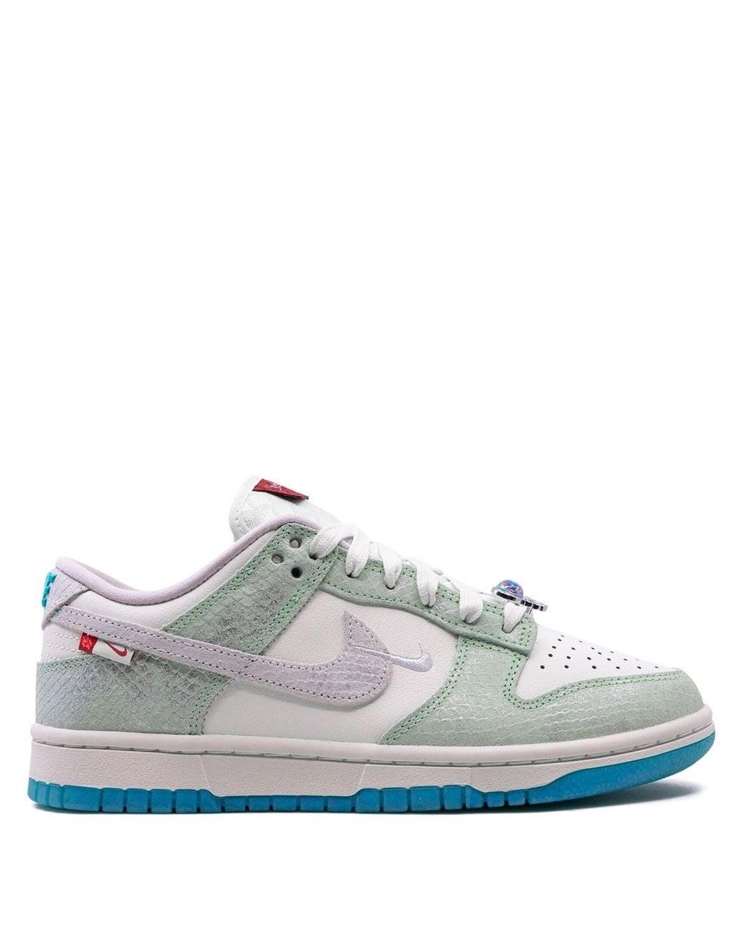 Nike Dunk Low Lx "year Of The Dragon 2024" Sneakers in Gray Lyst