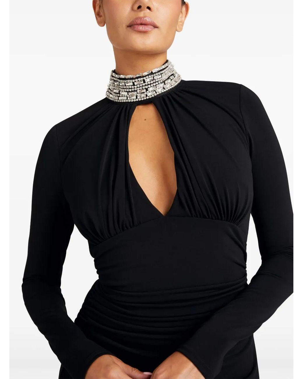 Cinq À Sept Black Kimbra Gown Dress
